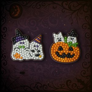 ゴシック調ハロウィンステッカー