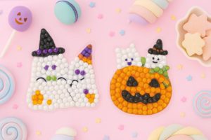 夢かわいいファンタジー風ハロウィンステッカー